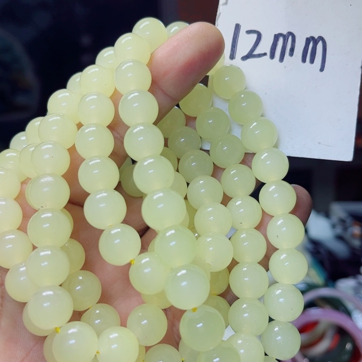 蛇纹石玉未镶嵌项链