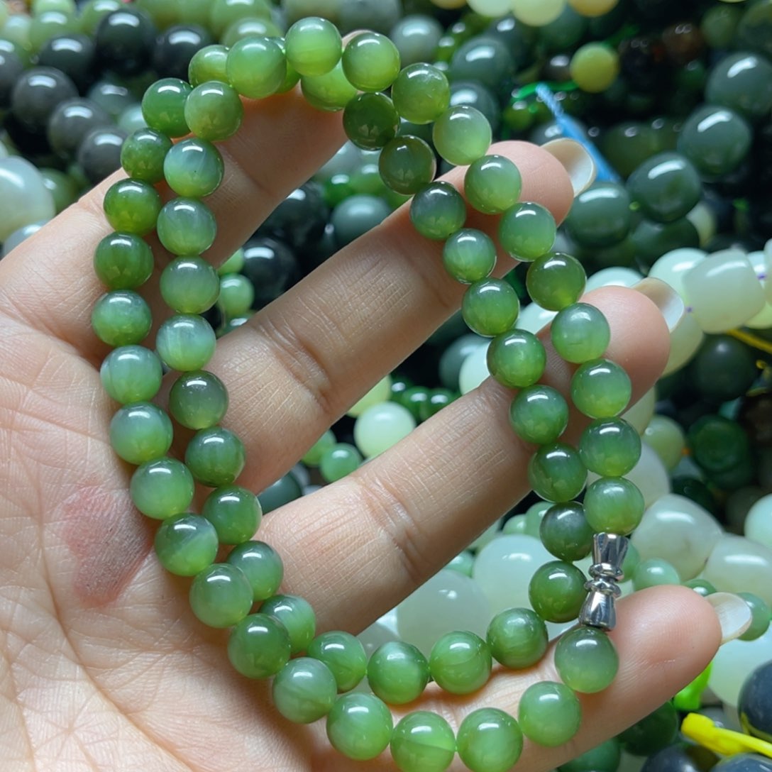 和田玉手链未镶嵌