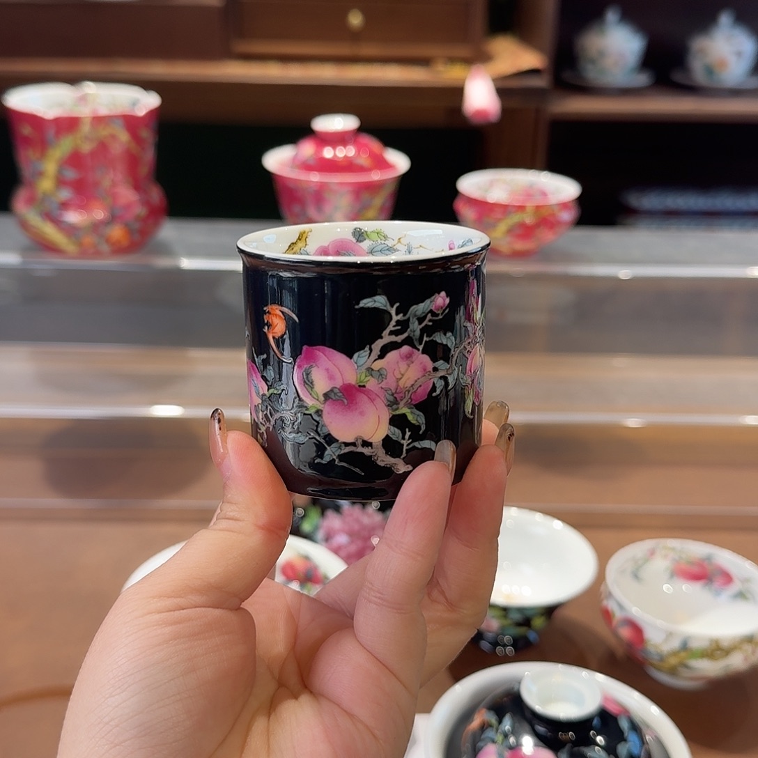 珐琅彩主人杯茶具茶具