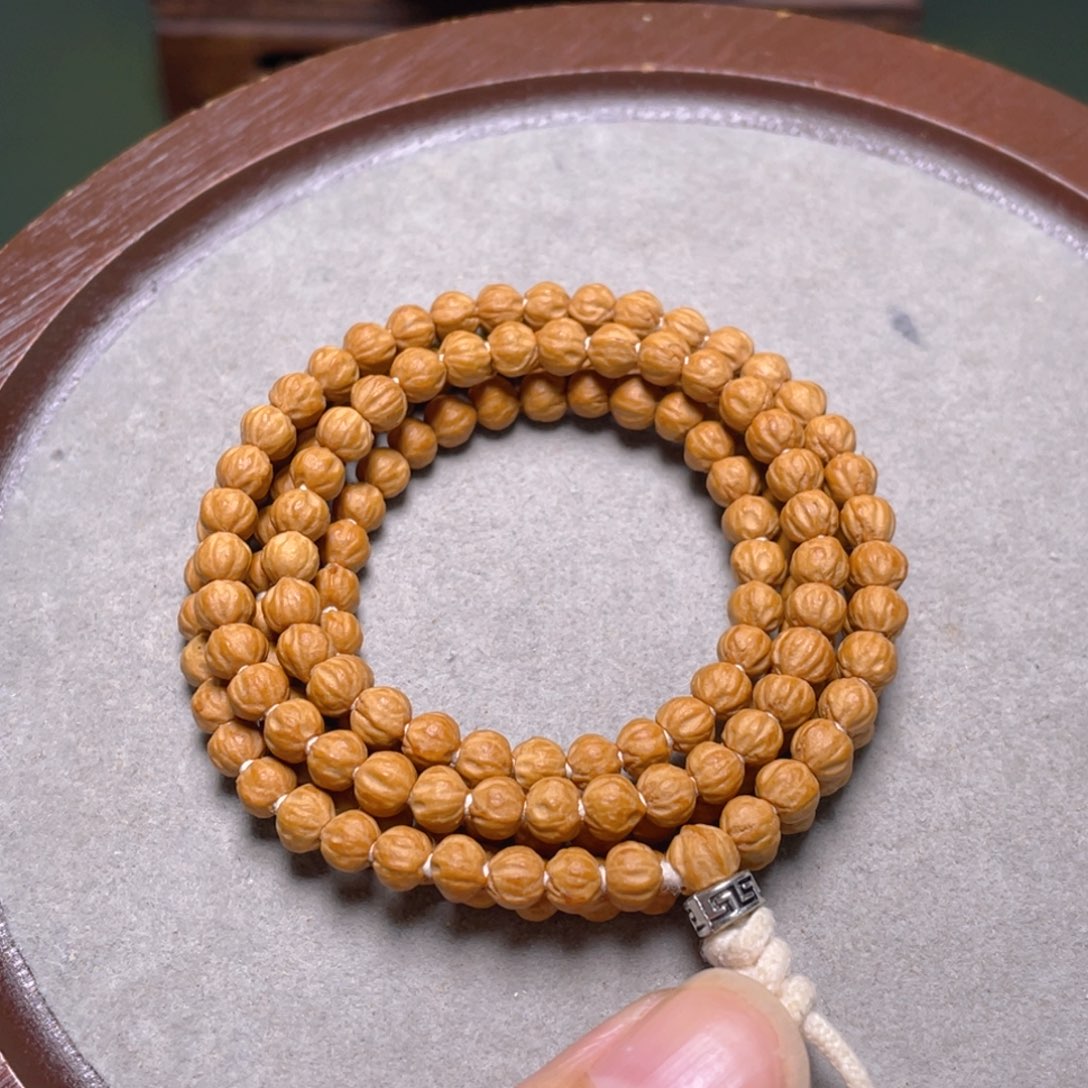 柏香籽/百香籽吊坠莲花金豆