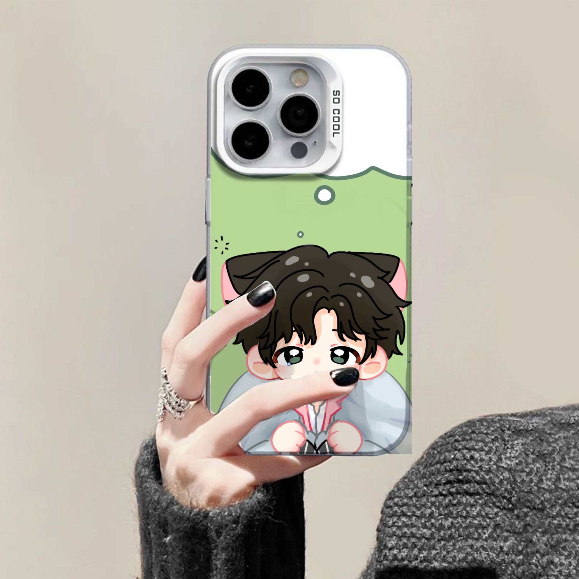 【成毅想睡觉Q版】明星爱豆周边定制手机壳奇异果李莲花可爱防摔