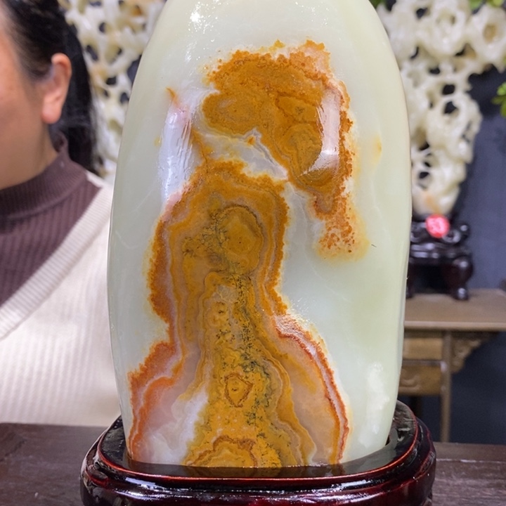 石材精品古青石摆件