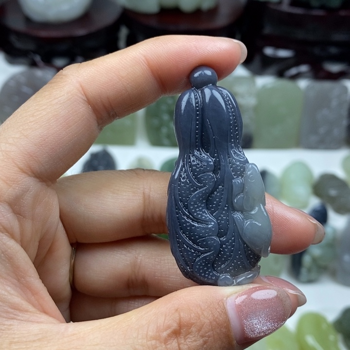 和田玉未镶嵌颈饰55