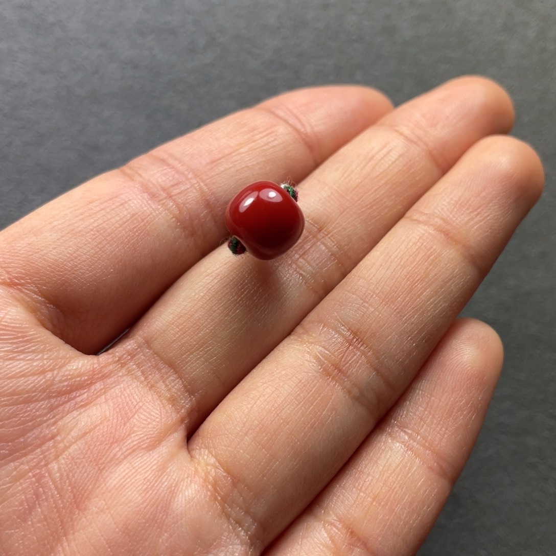 南红玛瑙配饰未镶嵌9.2mm