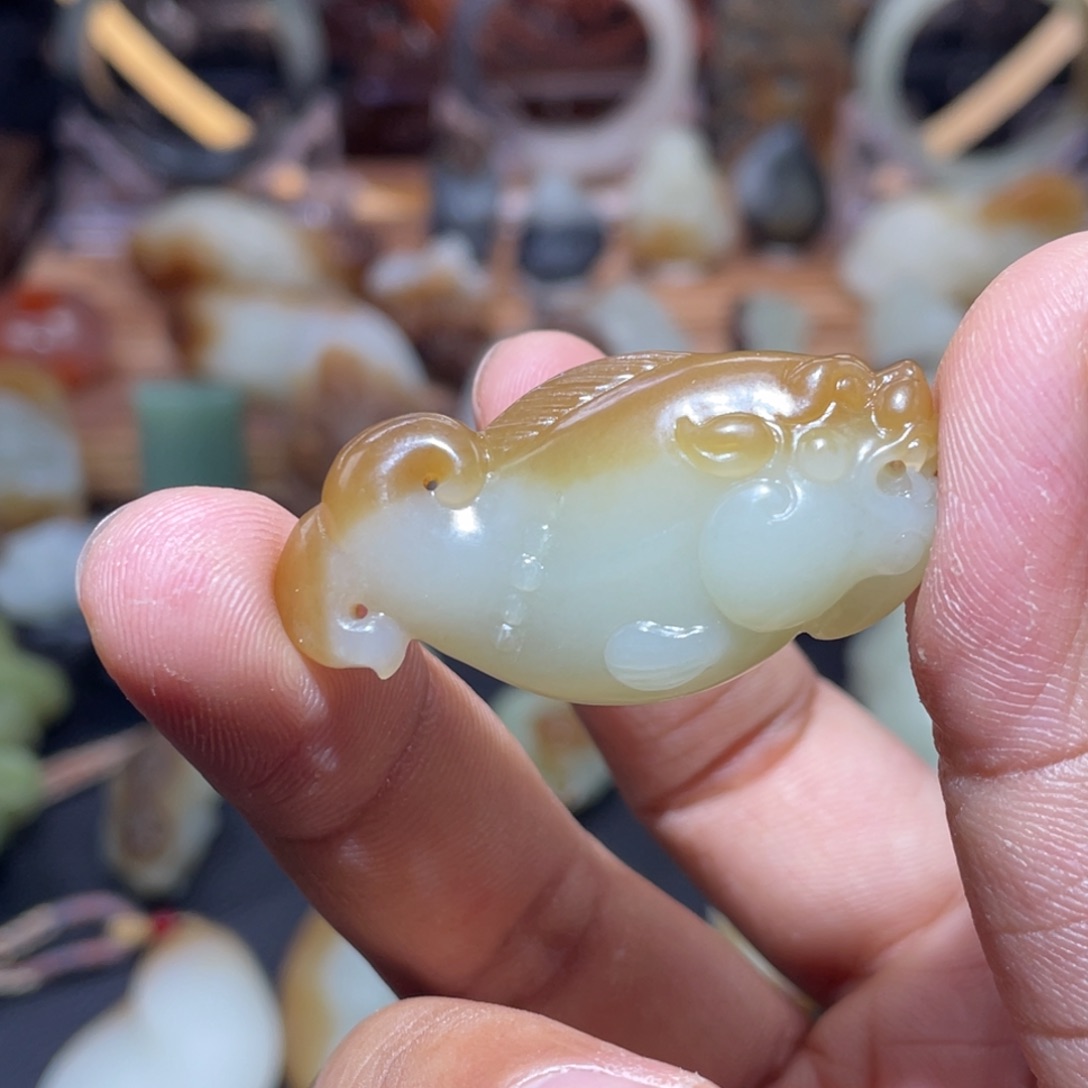 和田玉（糖玉）未镶嵌手链