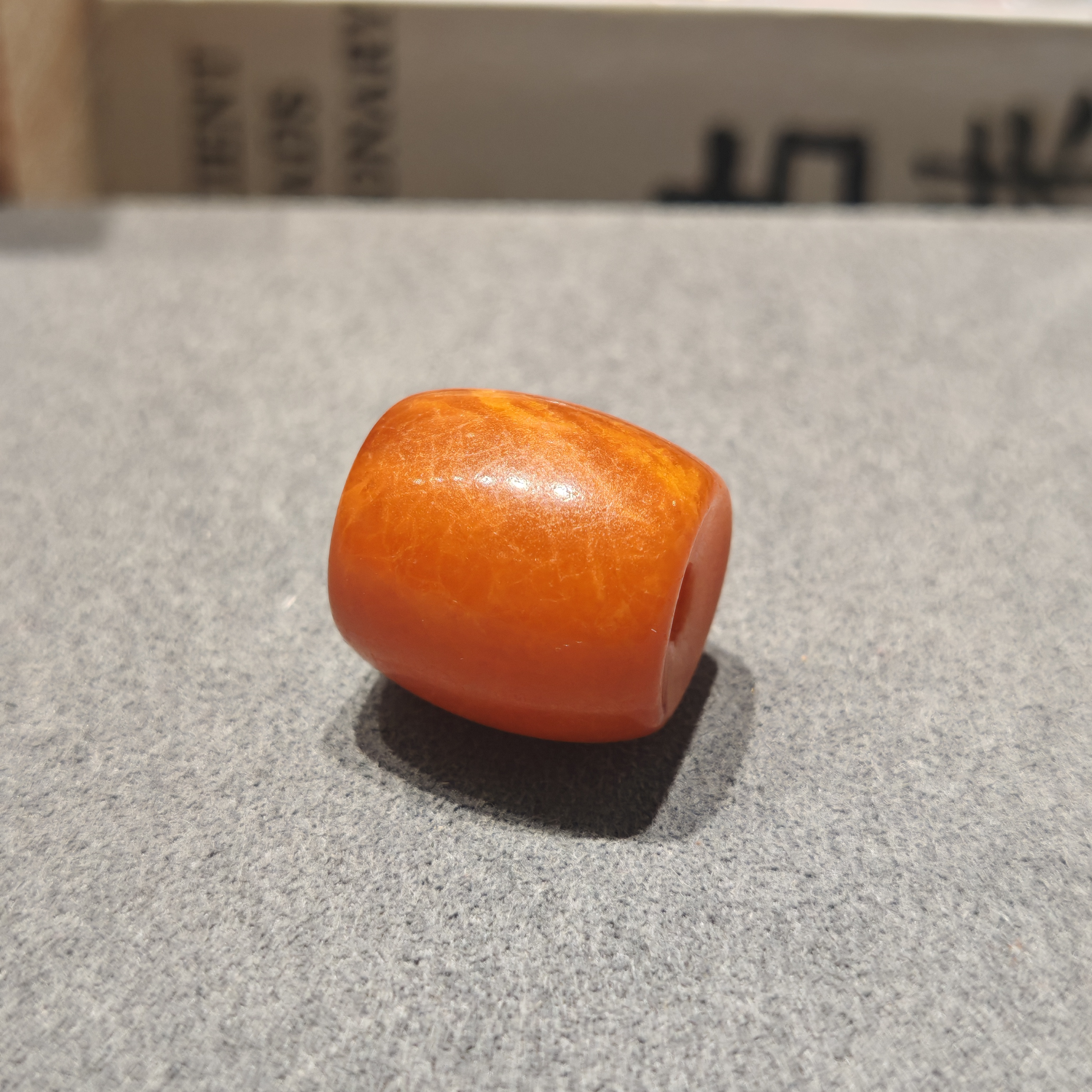 天然老蜜蜡墩子单珠散珠配珠文玩配饰百搭款手串佛珠顶珠