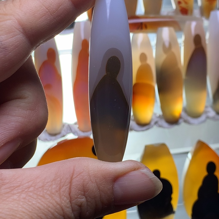 玛瑙/玉髓颈饰未镶嵌29