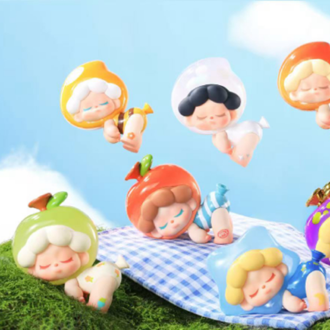 （咪拉-代拆）Wendy逃离地心小队迷你惊喜盒潮玩摆件