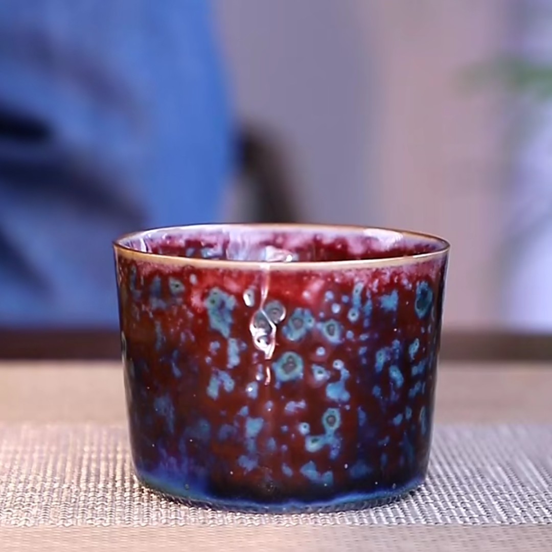 钧瓷单杯原矿纯手工