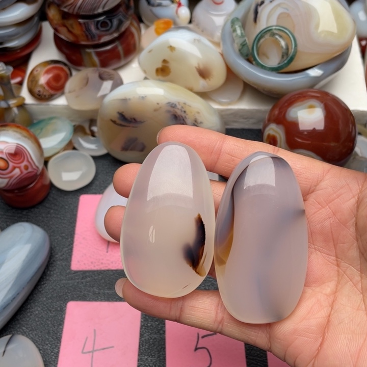 大***班玛瑙/玉髓未镶嵌玉髓马达加斯加玉髓玛瑙