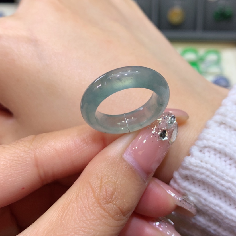 【闪购商品】翡翠戒指未镶嵌Z*e翡翠