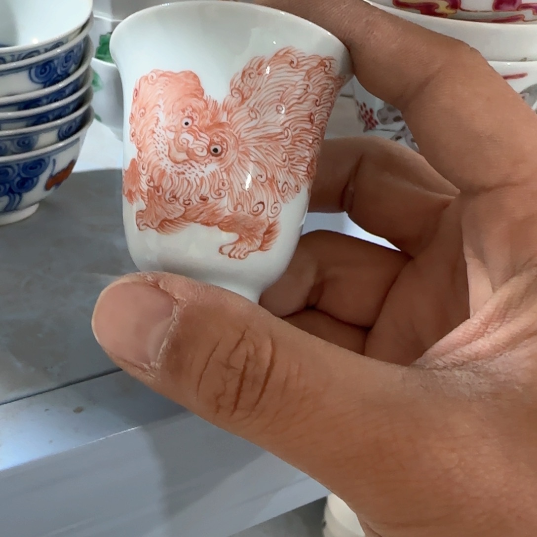 瓷片瓷器及各种釉体中饰件上雕刻