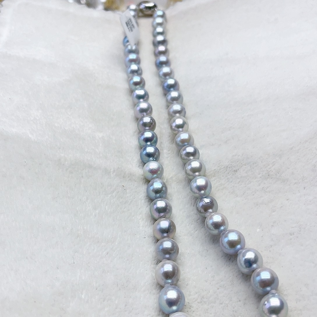 海水珍珠颈饰银S925镶嵌