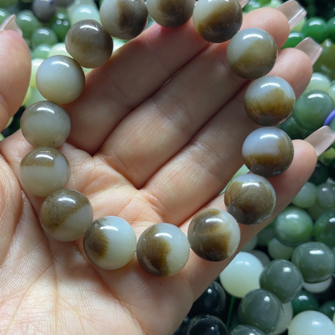 和田玉手链未镶嵌