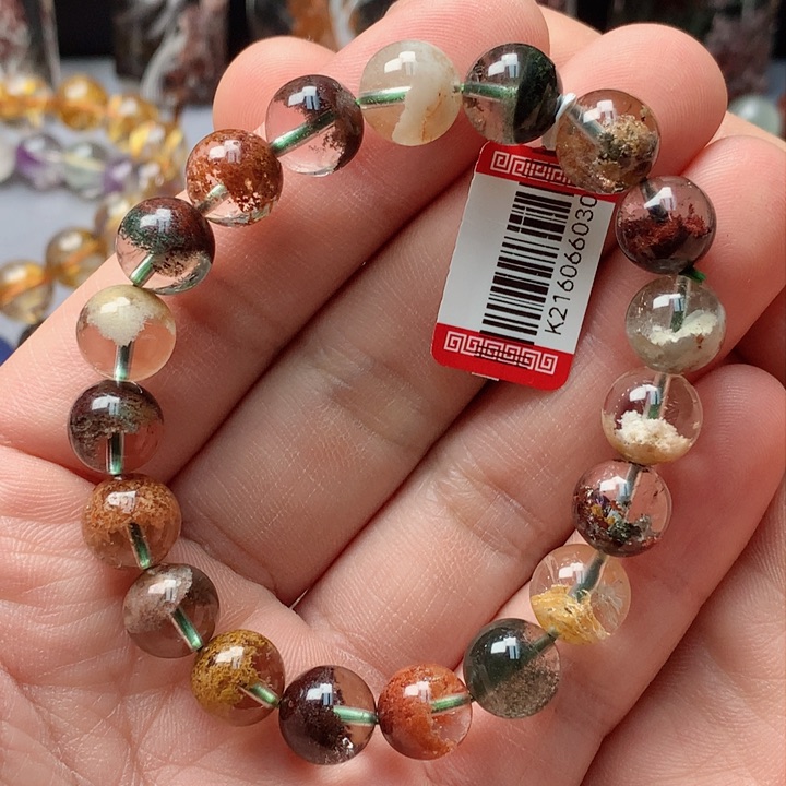 水晶手串未镶嵌天然