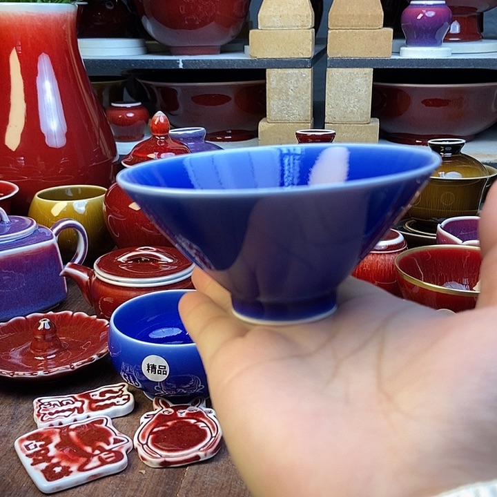 陶瓷景德镇名陶坊原矿郎红