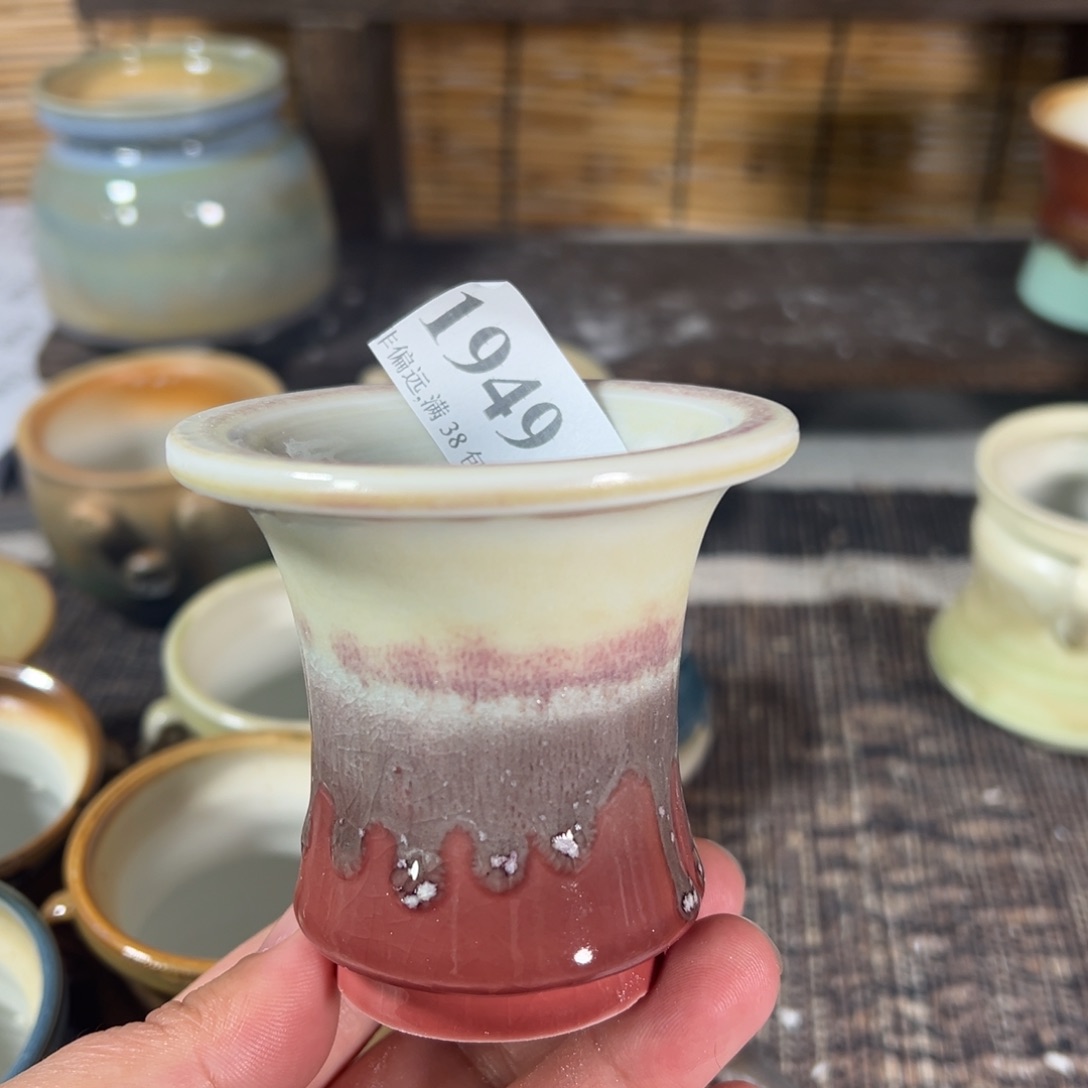 红陶景德镇手工花盆