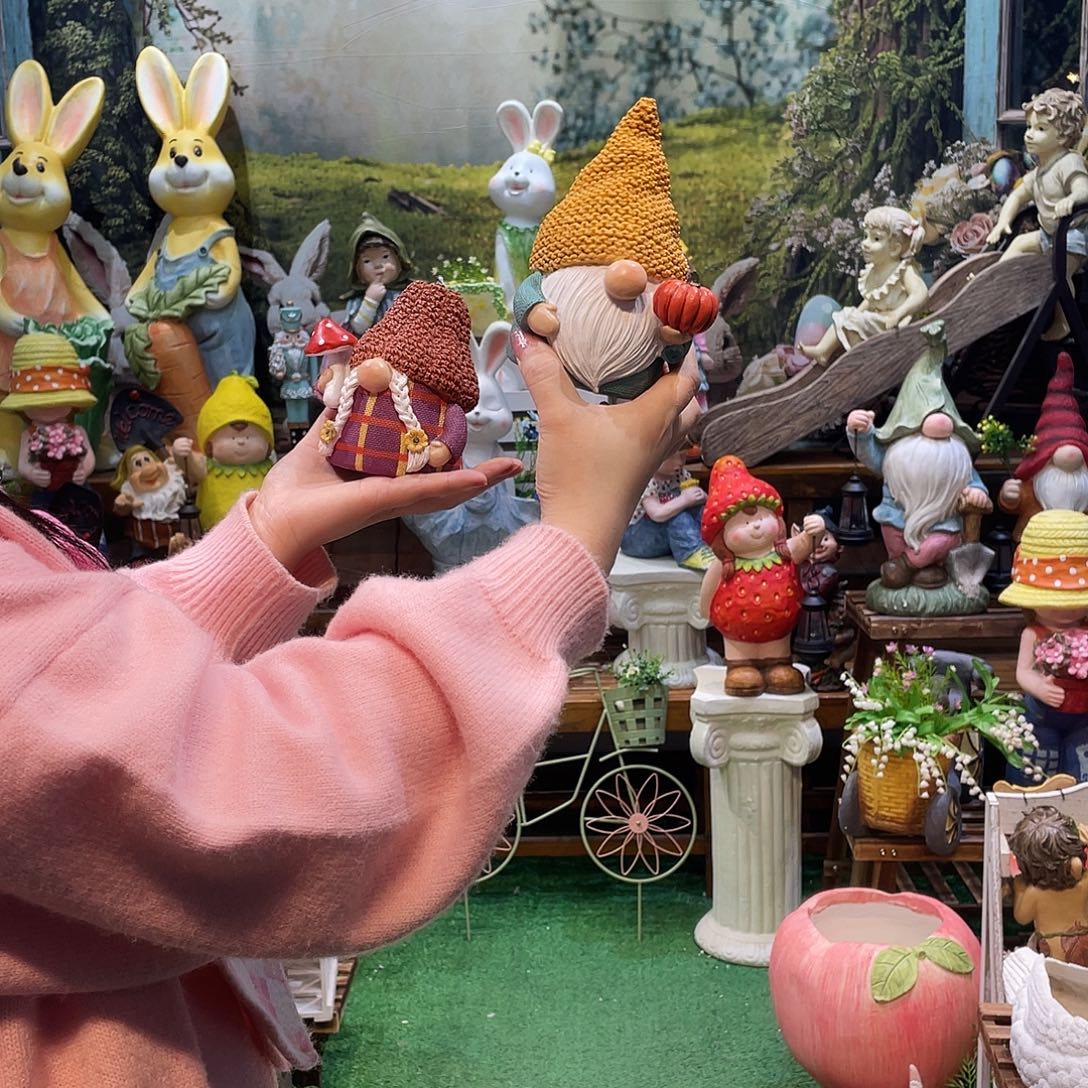 摆件花园摆件红红火火