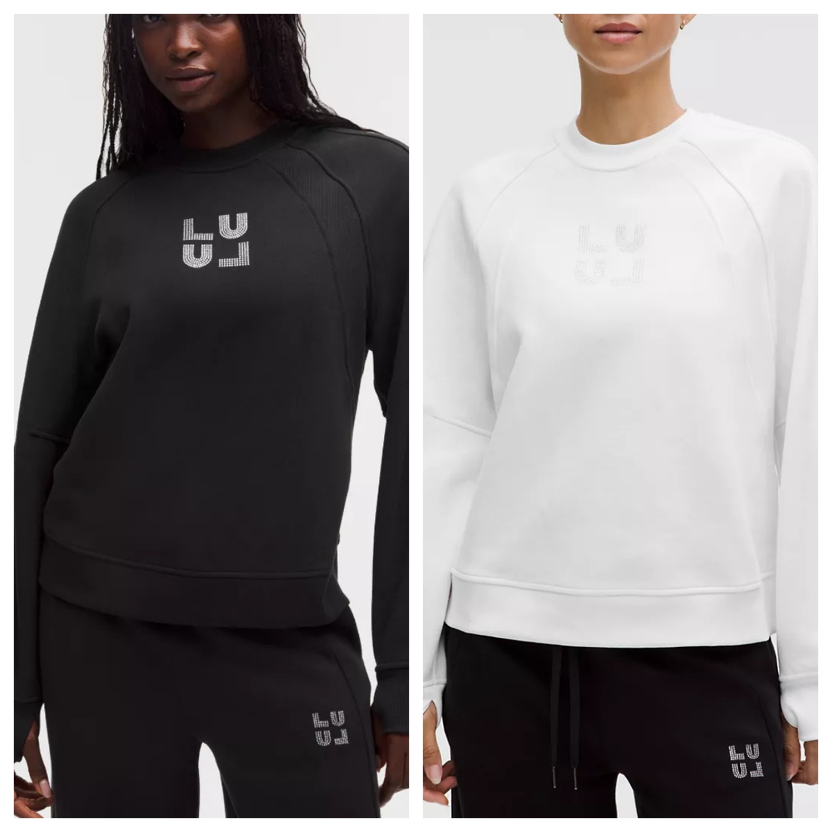 lululemon加拿大直邮scuba Pull宽松圆领金属徽标卫衣