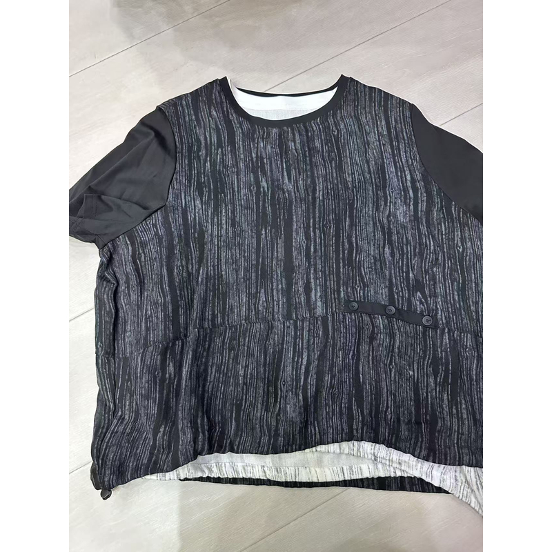 LX孤品T恤-大码圆领短袖T恤9990