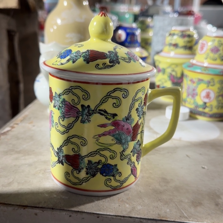 摆件黄瓜瓞绵绵办公杯