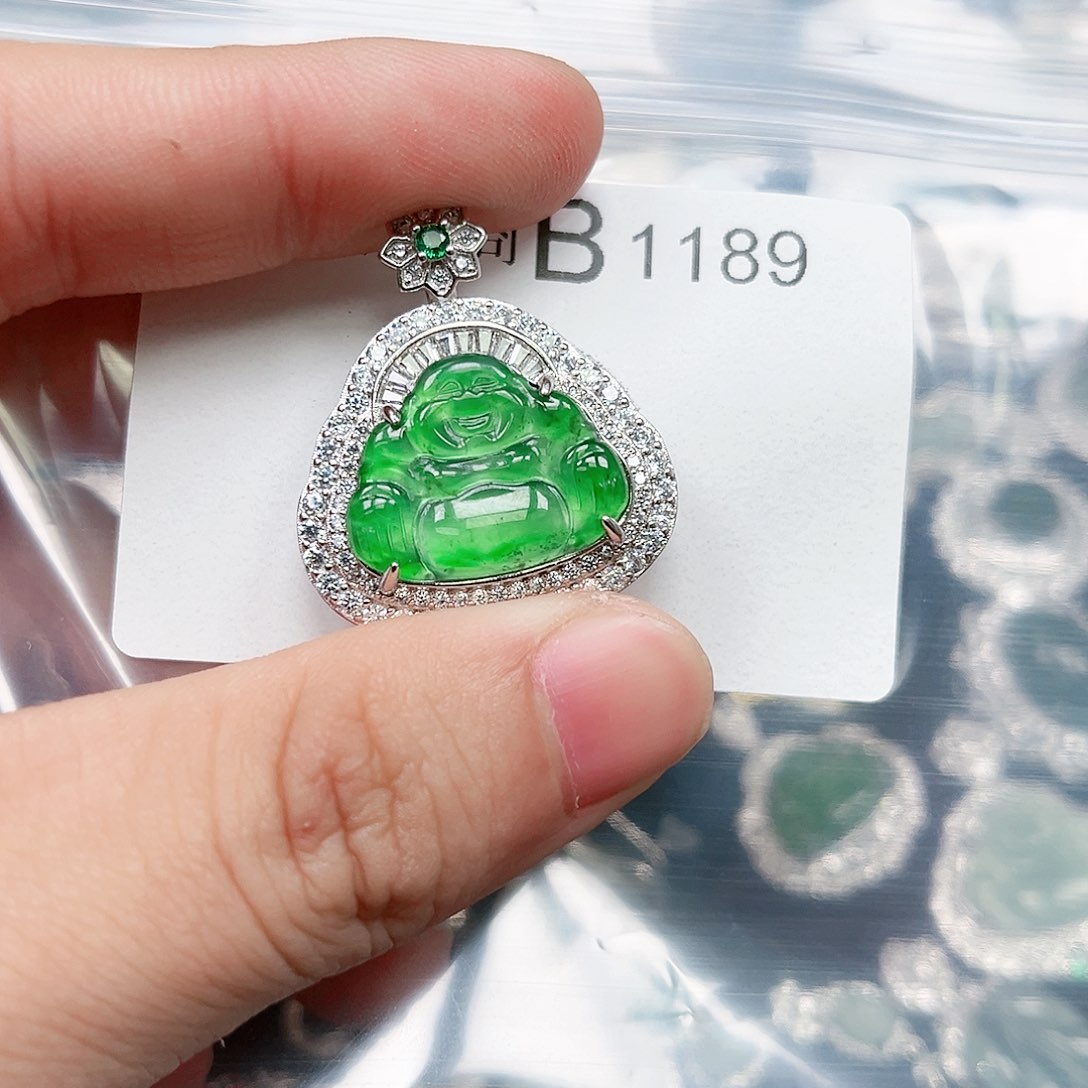 翡翠颈饰未镶嵌翡翠1189