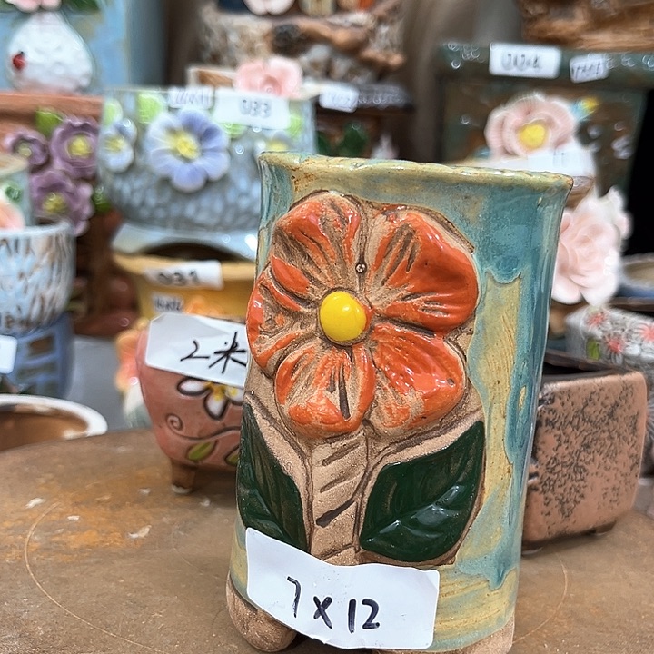 红陶粗陶多肉花盆