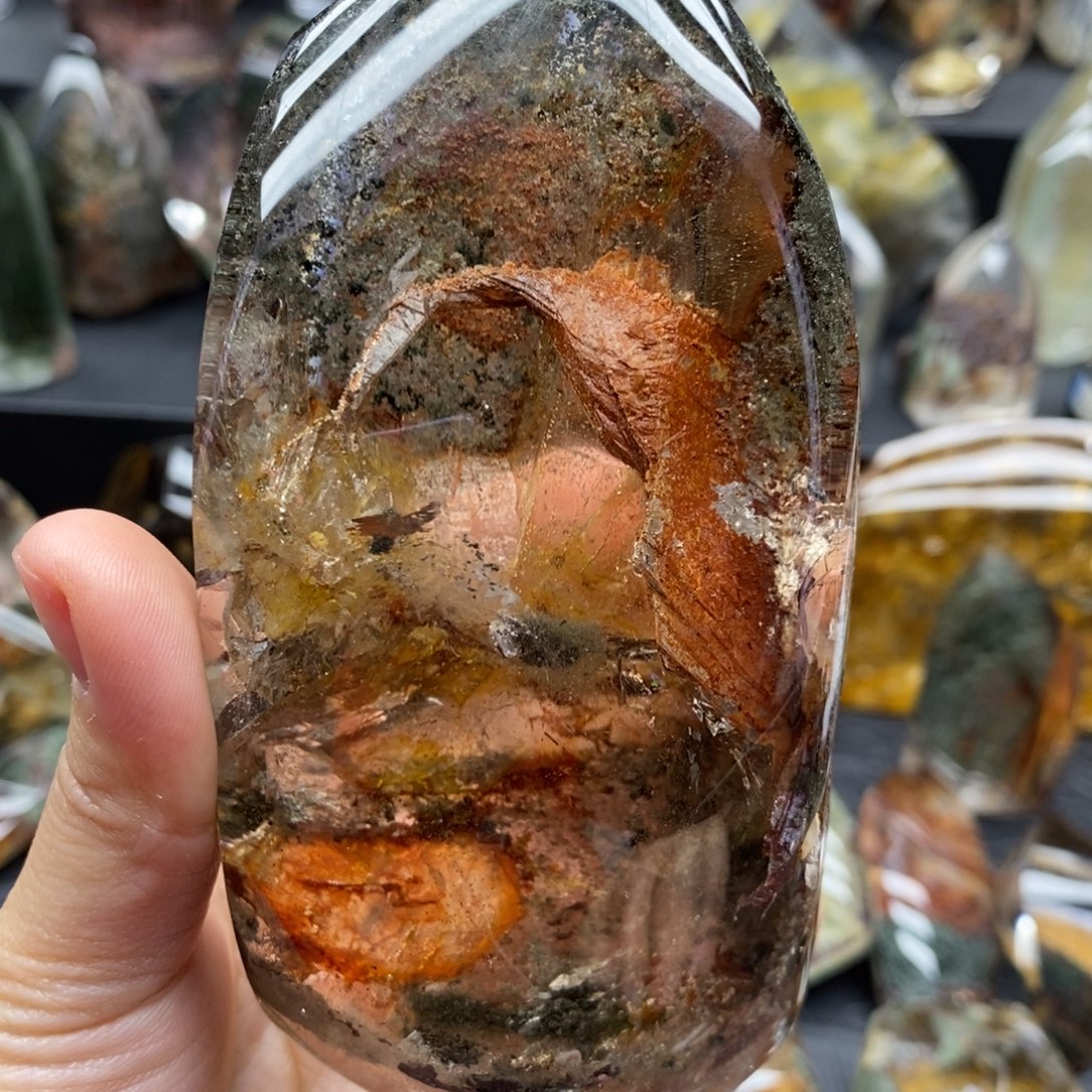 水晶珠宝半成品未镶嵌