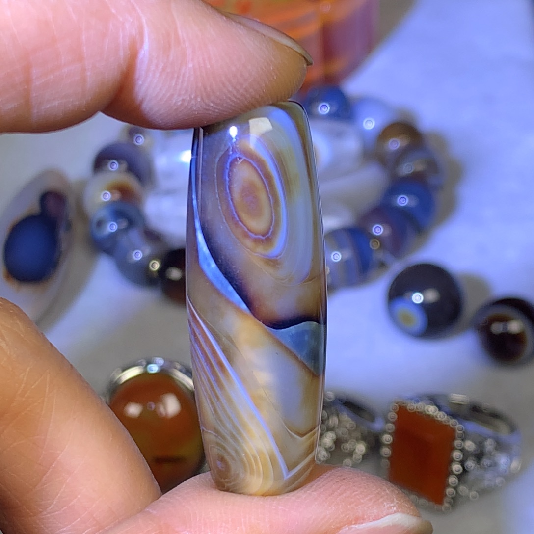 玛瑙/玉髓未镶嵌颈饰