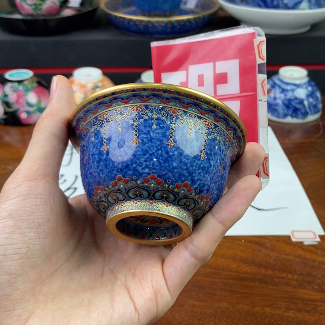 杯景德镇手绘陶瓷艺术