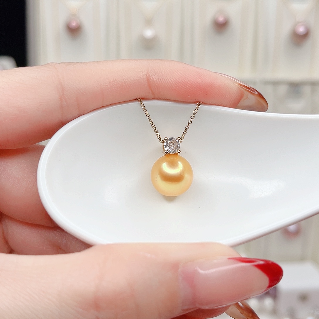 合金吊坠(赠链)淡水珍珠