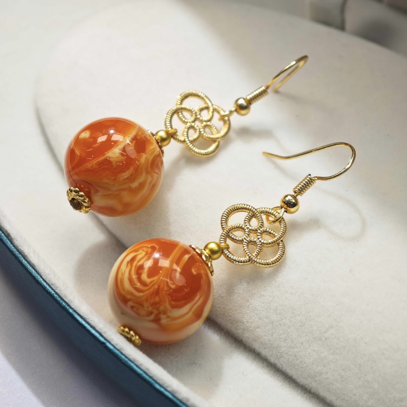 【萝卜珠宝】F036 耳坠 多样性发其一