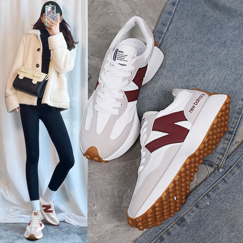 华夫阿甘鞋女2025新款小蛮腰女鞋春秋爆款老爹鞋子超火休闲运动鞋