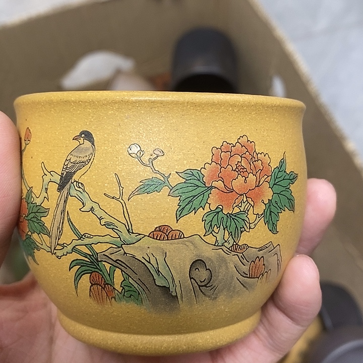 紫砂茶杯瑕疵不退不换