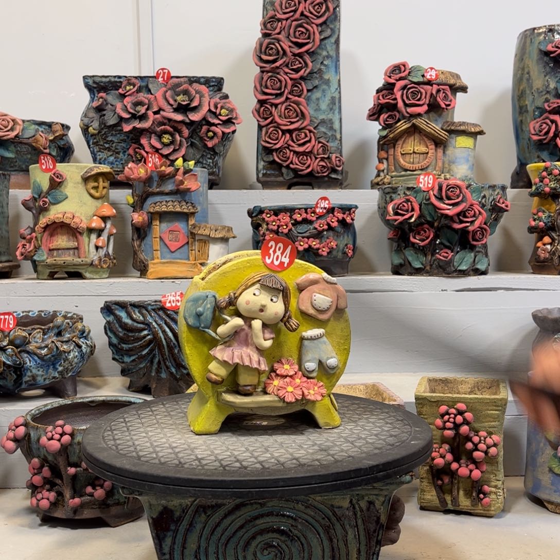 陶瓷384 号陶然花器厂家直销