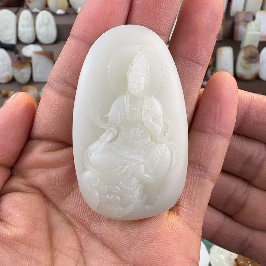 和田玉（子料）未镶嵌颈饰