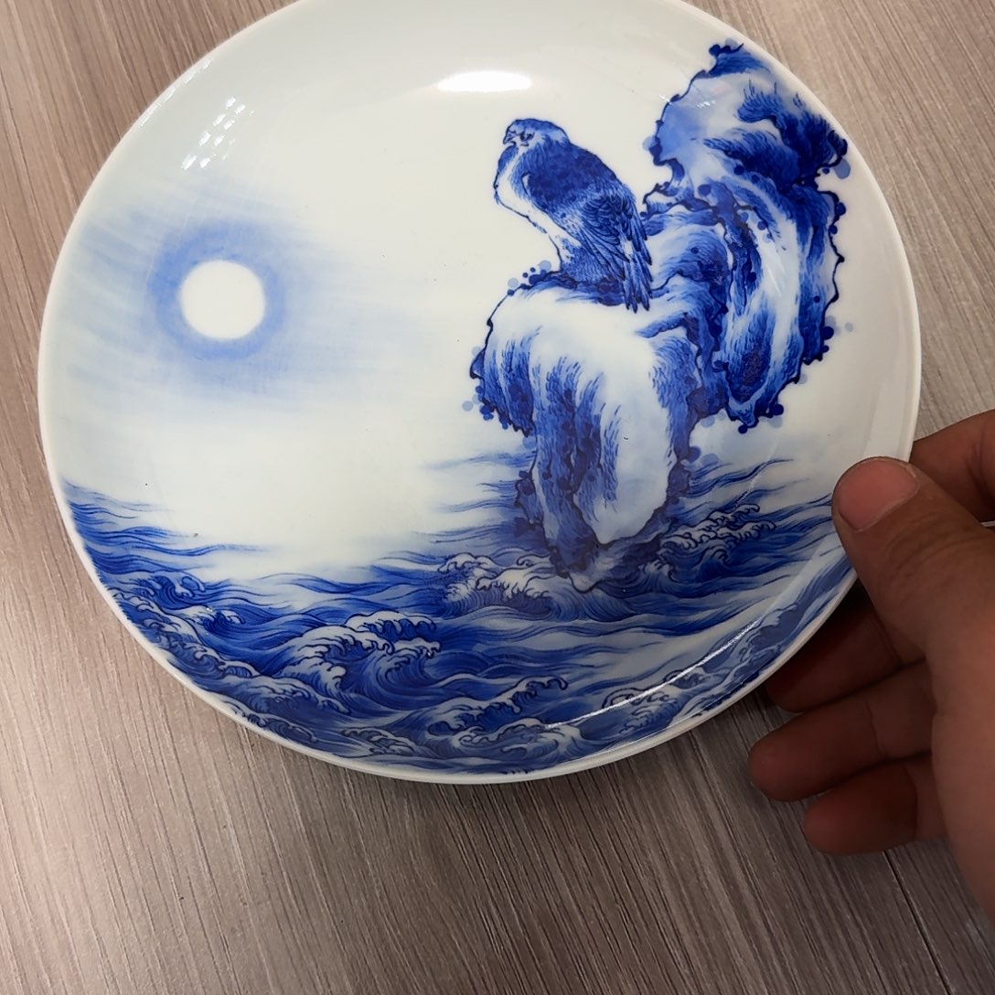 瓷片叶*现代景德镇陶瓷手绘茶具