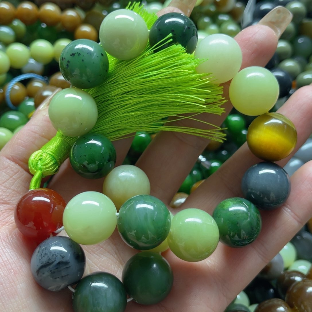 和田玉手链未镶嵌