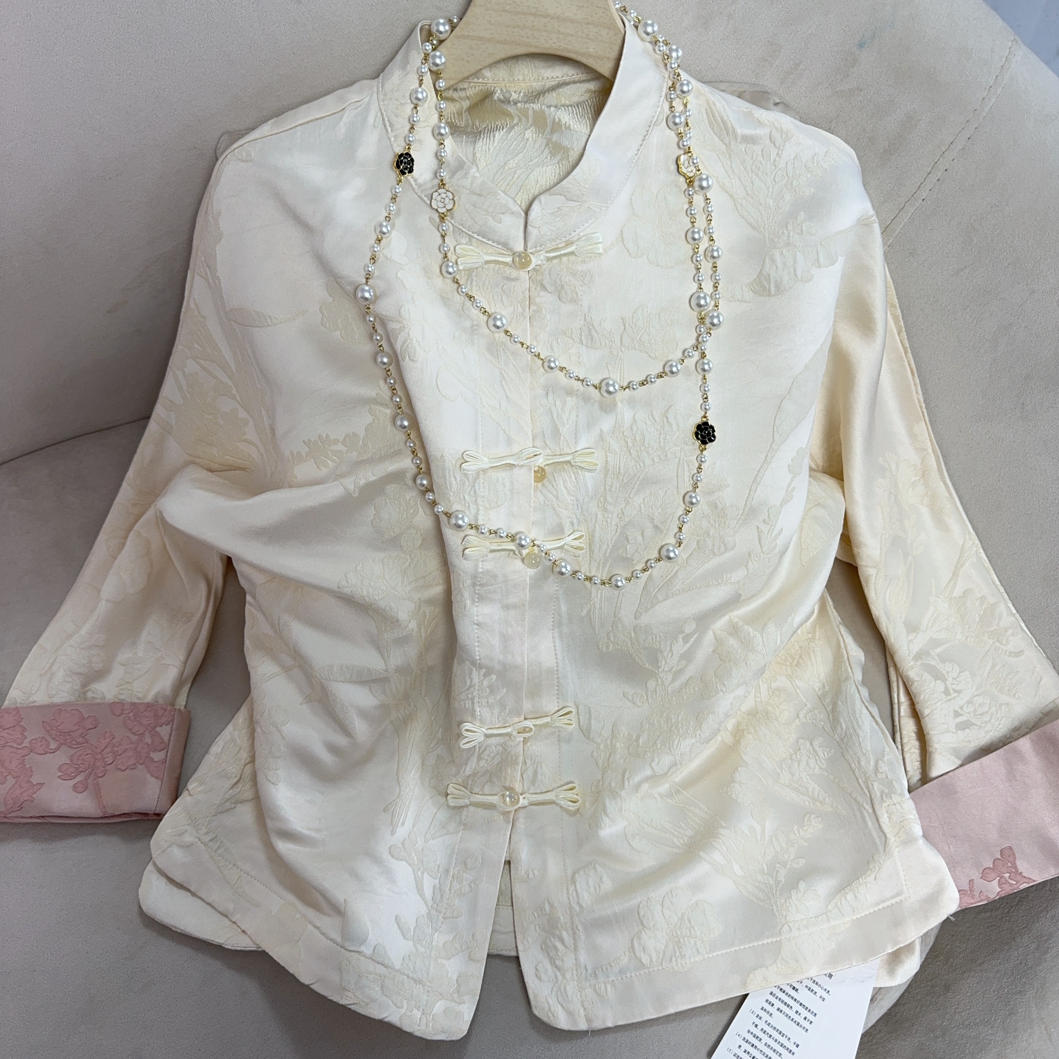 5361-1新中式短款外套【柔光】