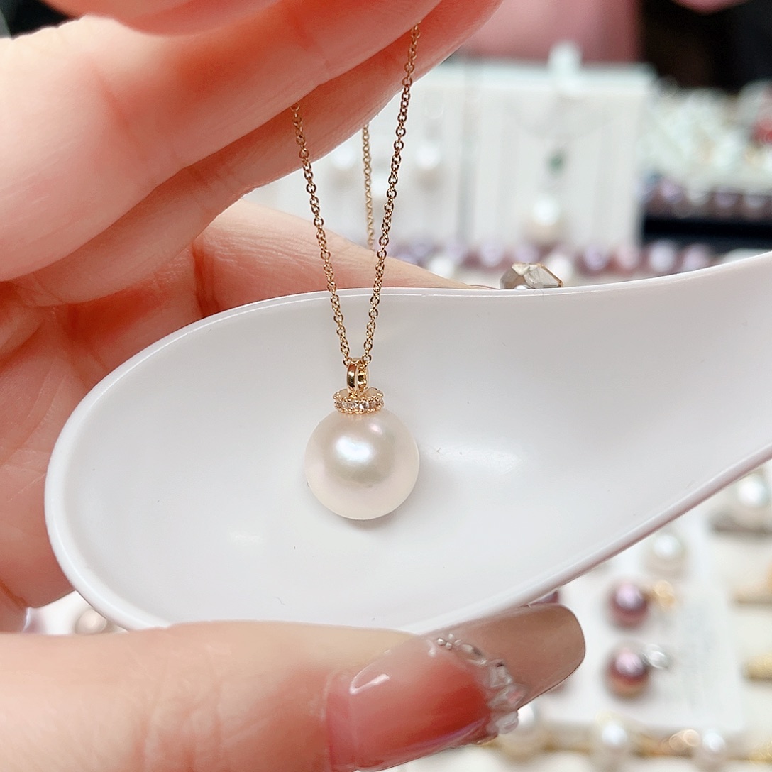 吊坠(赠链)合金淡水珍珠