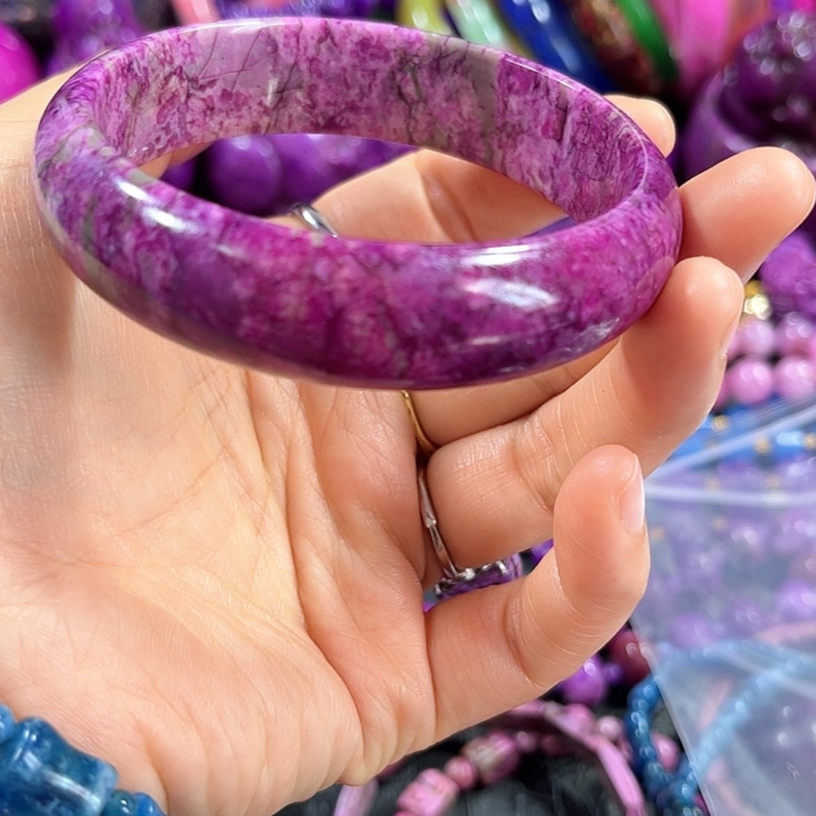 【闪购商品】琉璃配饰翼****店舒具石老油料53