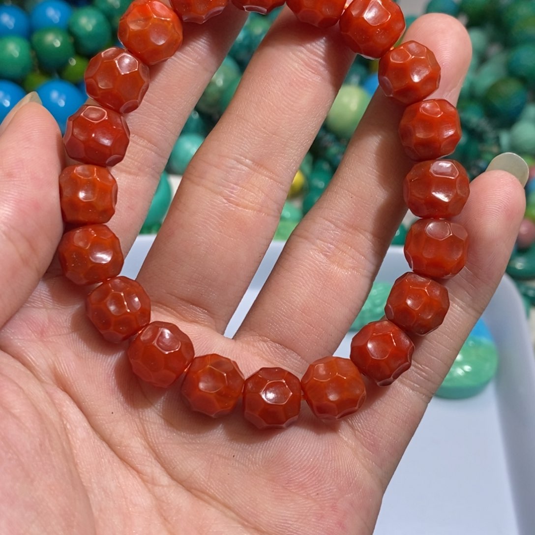 手链合金南红玛瑙