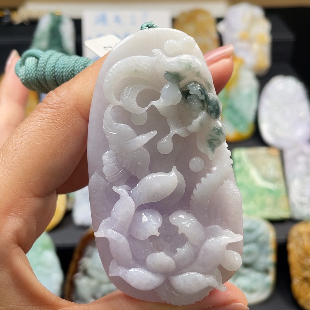 翡翠吊坠(不含链)未镶嵌