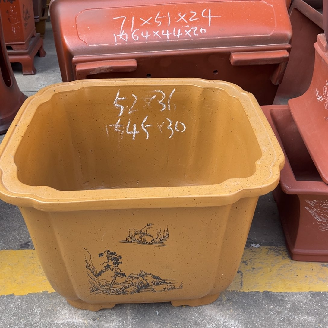 紫砂花盆盆景艺术