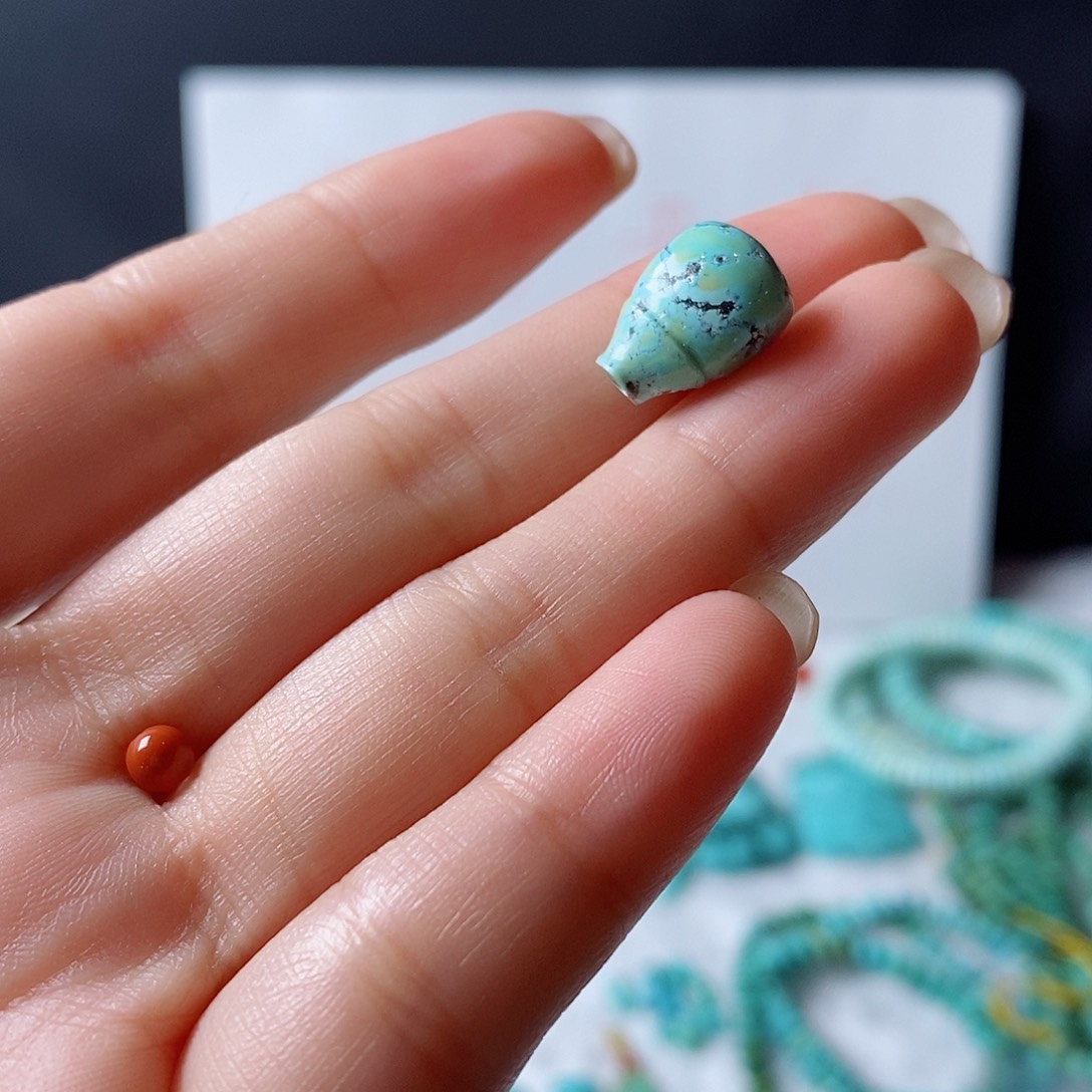 南红玛瑙颈饰合金