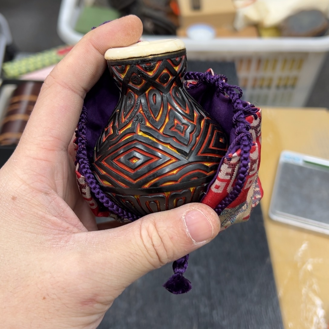 铜中古工艺品摆件