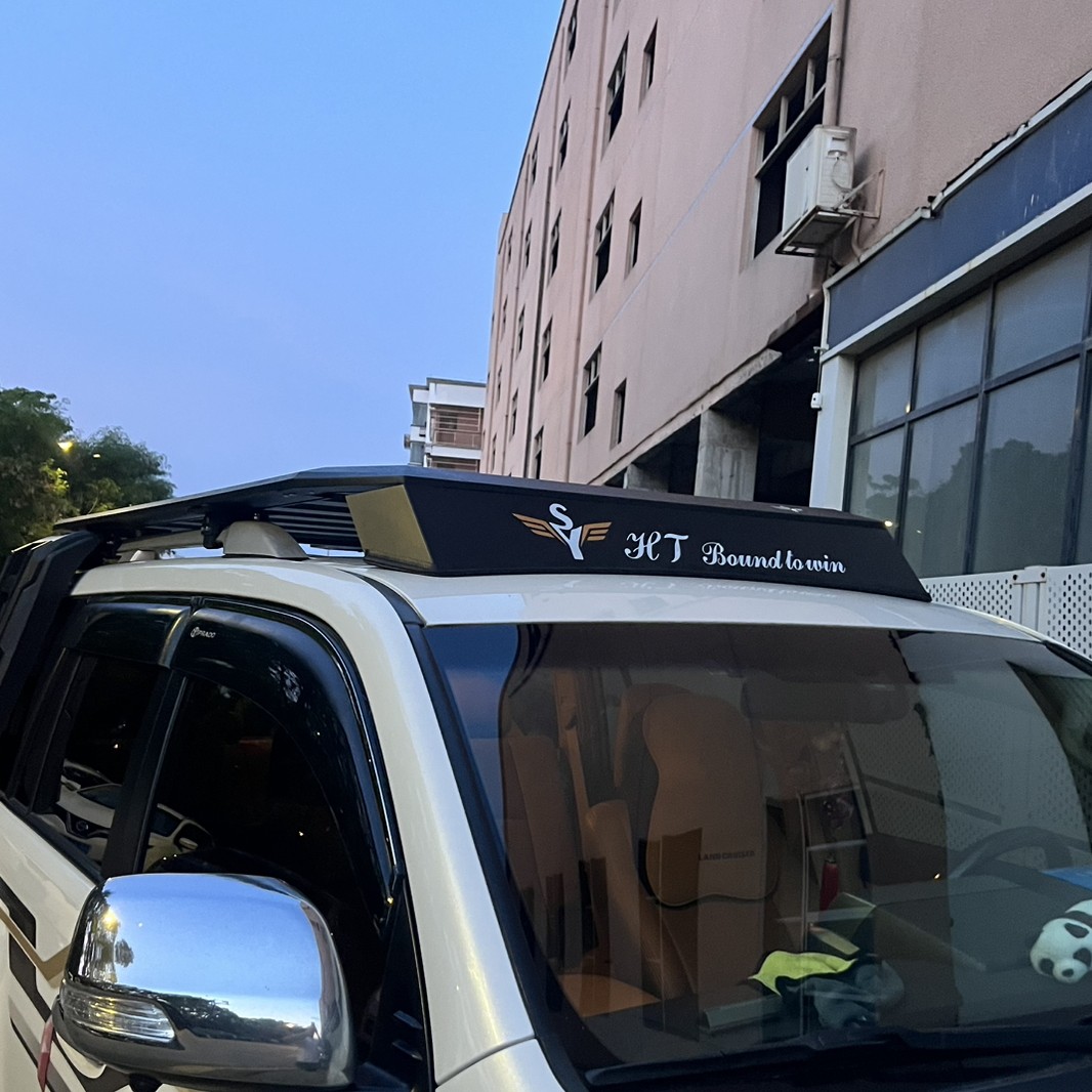 霸道/酷路泽车顶平台爬梯侧帐战术箱小书包