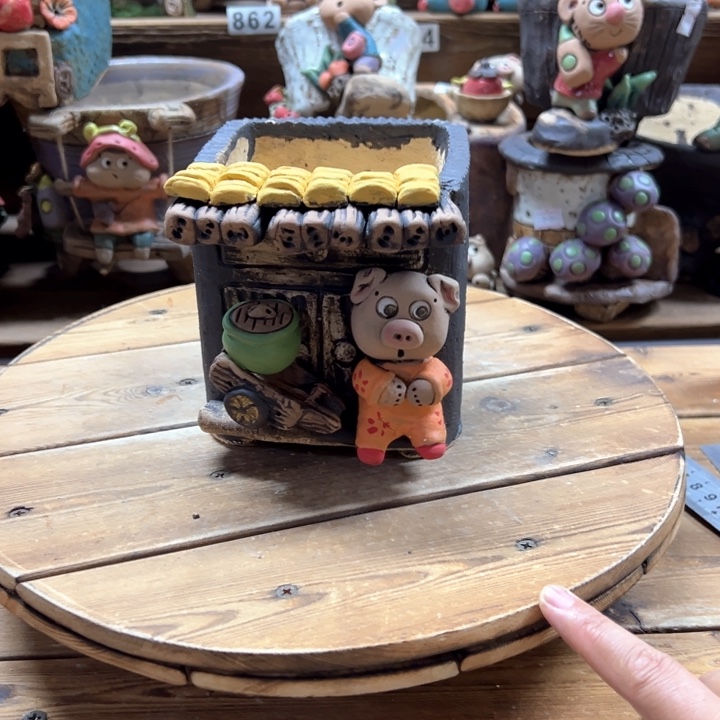 嘻哈多肉花盆百搭