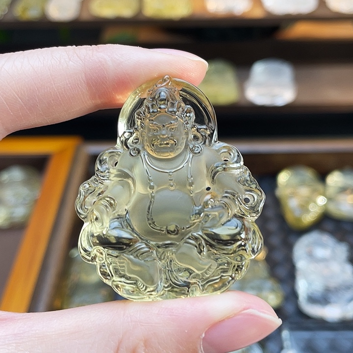 水晶未镶嵌吊坠(赠链)