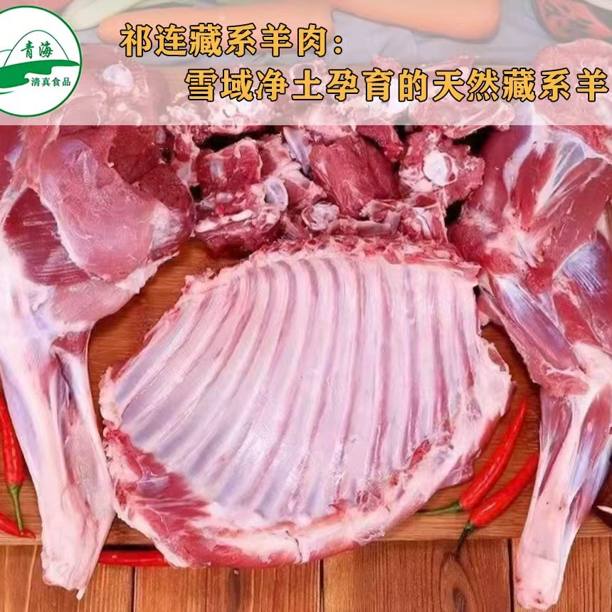 清真 【高原藏系羊】 祁连大草原新鲜藏系羊肉(顺丰包邮)